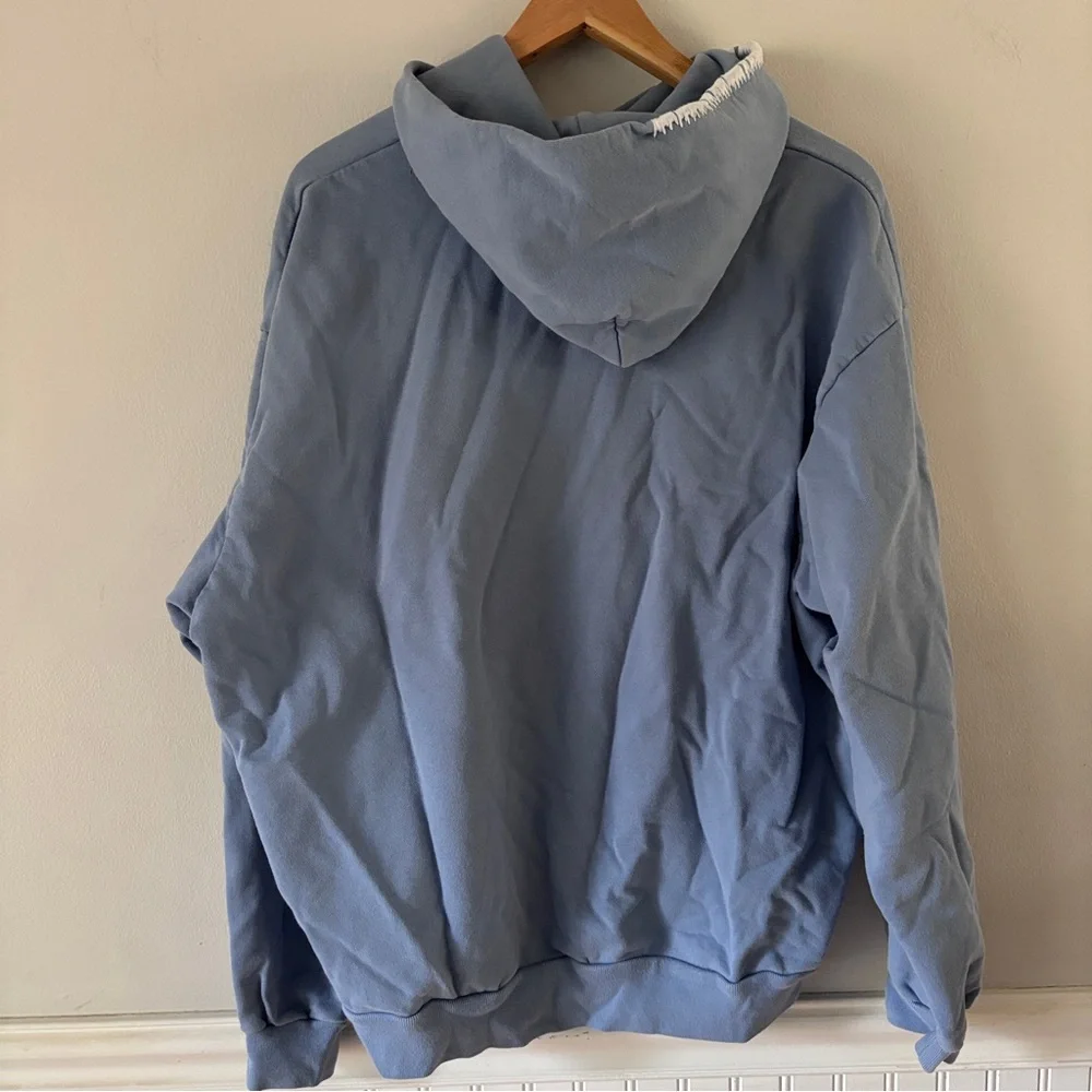 Madhappy Pastels  Logo Blue Hoodie Size L - Picture 6 of 7